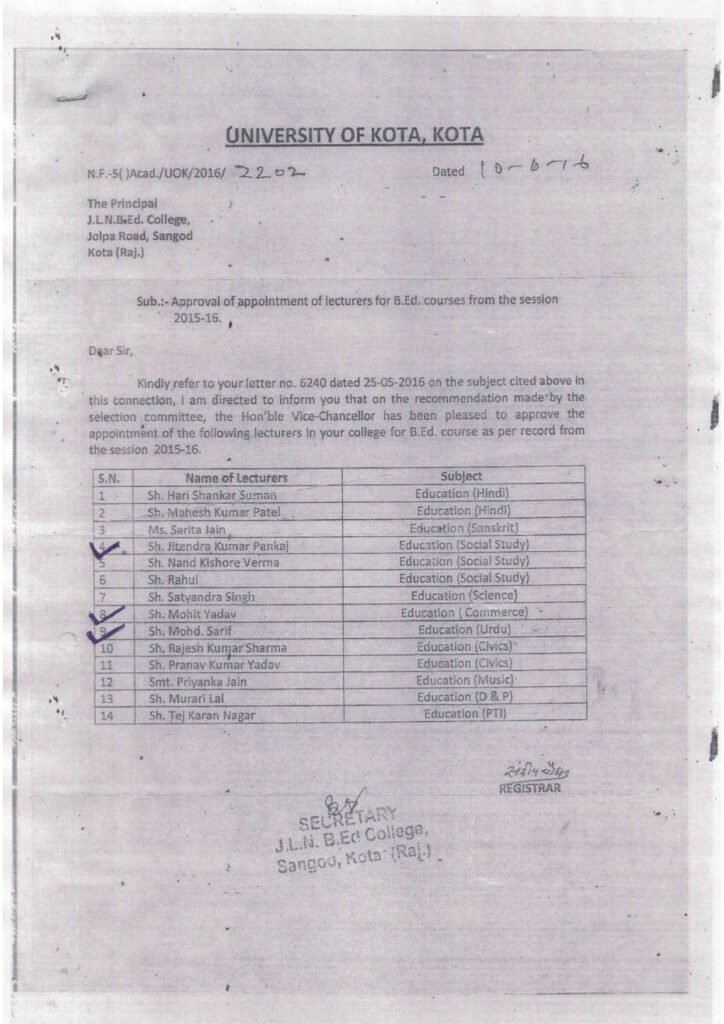 approval list teching staff page 0002