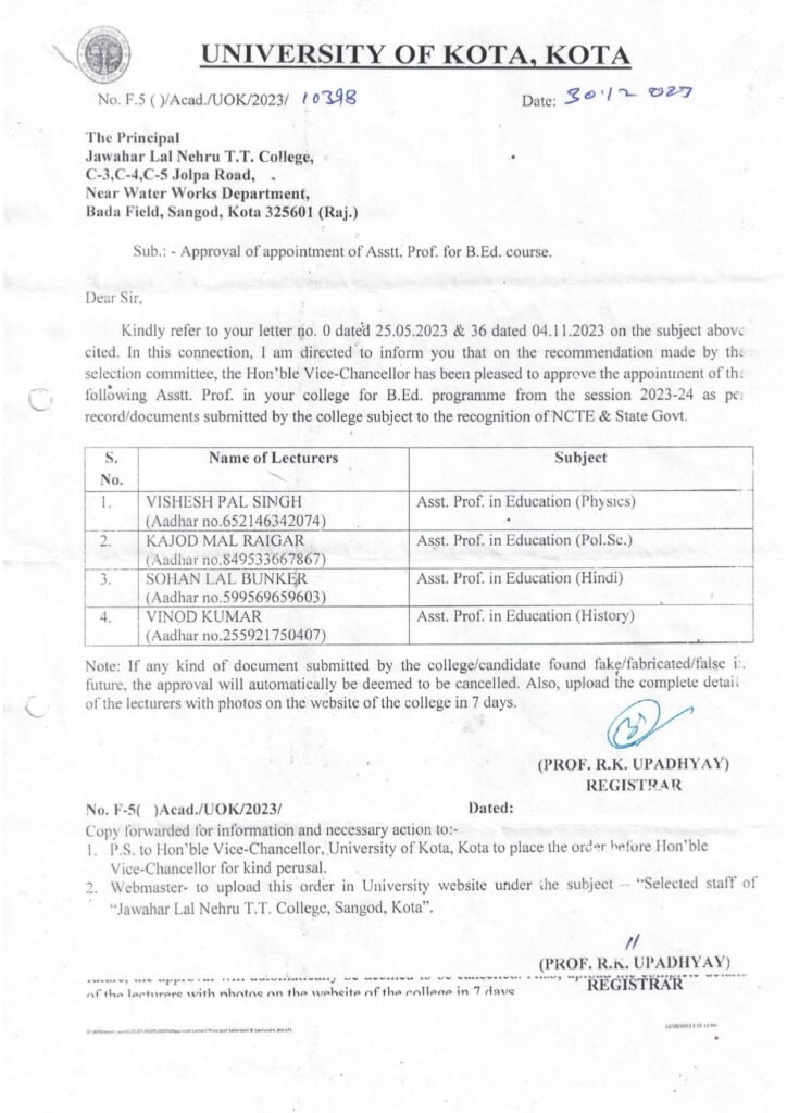 approval list teching staff page 0004